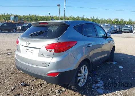 2012 Hyundai Tucson Limited from USA, damaged, VIN KM8JUCAC7CU372821